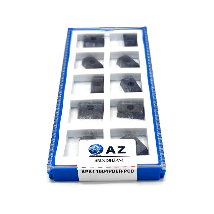 اینسرت تراشکاری برند AZ مدل APKT1604 PDER-PCD