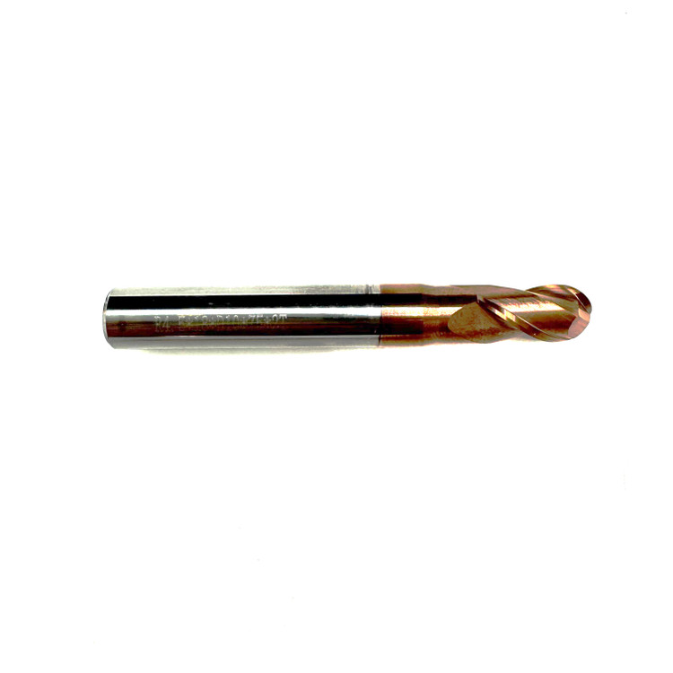 فرز انگشتی برند AZ مدل HRC55 Ballnose-R4.5*18*10D*75L-2T