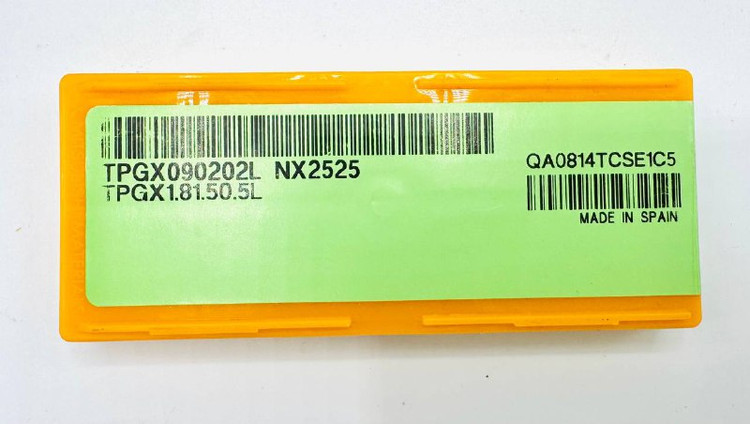 اینسرت تراشکاری TPGX090202L برند Mitsubishi اصل اسپانیا تحت لایسنس ژاپن | ابزار برش صنعتی حرفهای