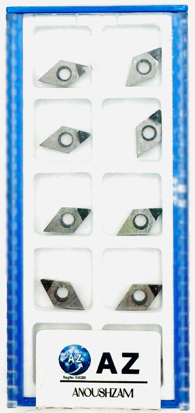 اینسرت تراشکاری برند AZ مدل DCMT070204-PCD