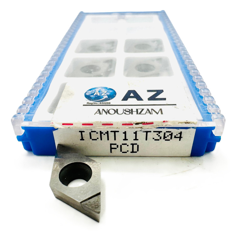 اینسرت تراشکاری برند AZ مدل DCMT11T304-PCD