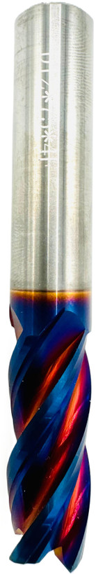 فرز انگشتی فلت برند HRC65-12*12D*75L*4F AZ
