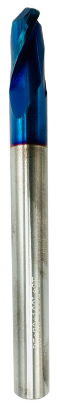 فرز انگشتی بال نوز / سر گرد (Ball Nose End Mill) R5 X 100L X 2T HRC65
