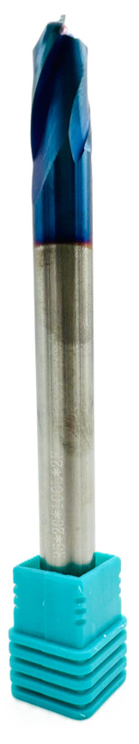 فرز انگشتی بال نوز / سر گرد (Ball Nose End Mill) R5 X 100L X 2T HRC65