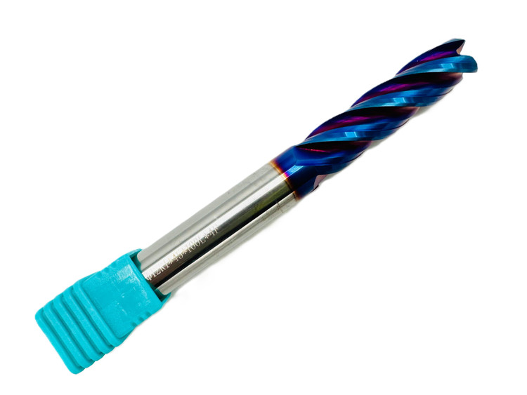 فرز انگشتی گوشه گرد / توروس (Corner Radius / Torus End Mill) 12R1 X 100L X 4T HRC65
