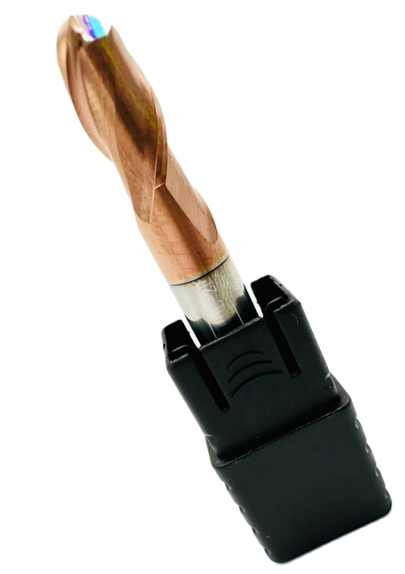 فرز انگشتی بال نوز (Ball Nose / Spherical End Mill) R4