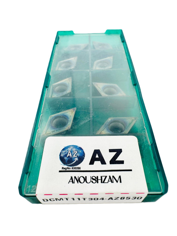 اینسرت تراشکاری برند AZ مدل (Turning Insert) DCMT11T304-AZ6530