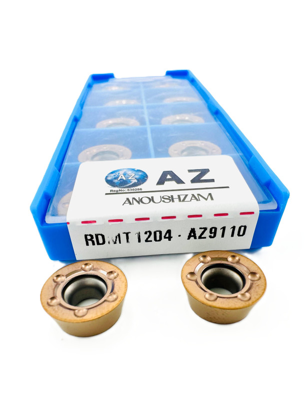 اینسرت تراشکاری برند AZ مدل (Milling Insert) RDMT1204-AZ9110