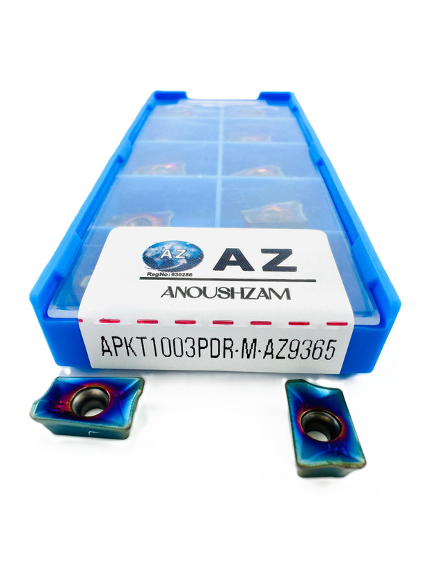 اینسرت تراشکاری برند AZ مدل (Milling Insert) APKT1003PDR-M-AZ9365