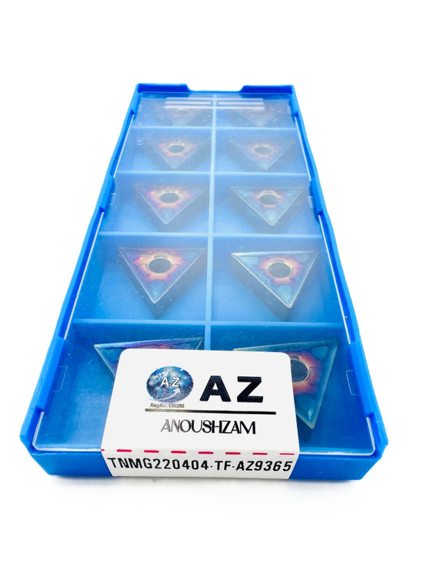 اینسرت تراشکاری برند AZمدل (Turning Insert) TNMG220404-TF AZ9365