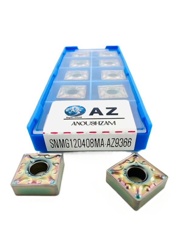 اینسرت تراشکاری برند AZ مدل (Turning Insert) SNMG120408MA-AZ9366