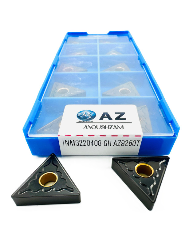 اینسرت تراشکاری برند AZ مدل TNMG220408GH-AZ9250T