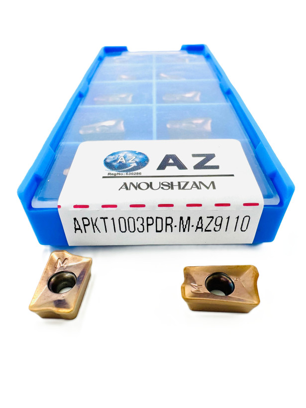 اینسرت تراشکاری برند AZ مدل (Milling Insert) APKT1003PDR-M-AZ9110