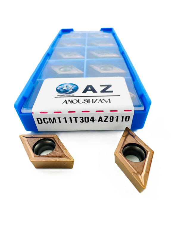اینسرت تراشکاری برند AZ مدل (Turning Insert) DCMT11T304-AZ9110