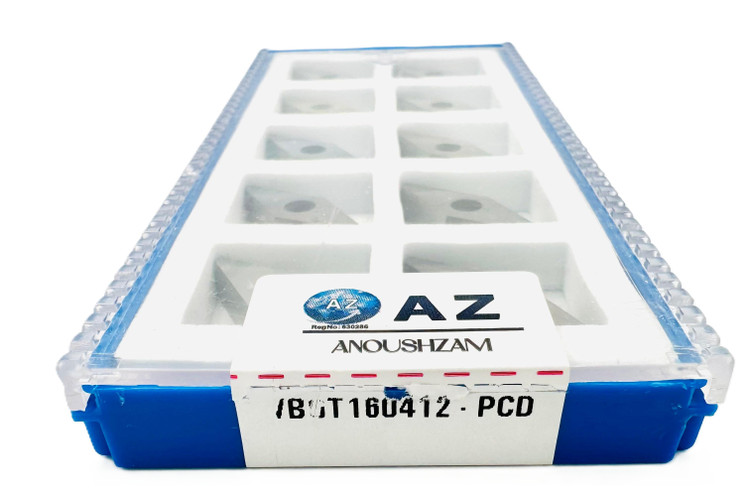 اینسرت تراشکاری برند AZ مدل (Turning Insert) VBGT160412-PCD
