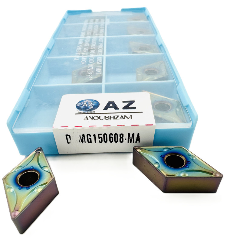 اینسرت تراشکاری برند AZ مدل DNMG150608-MA AZ6530