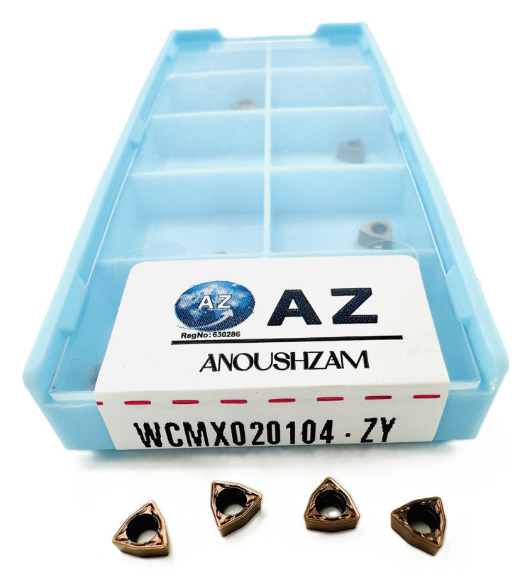 اینسرت تراشکاری برند AZ مدل WCMX020104-ZY A60
