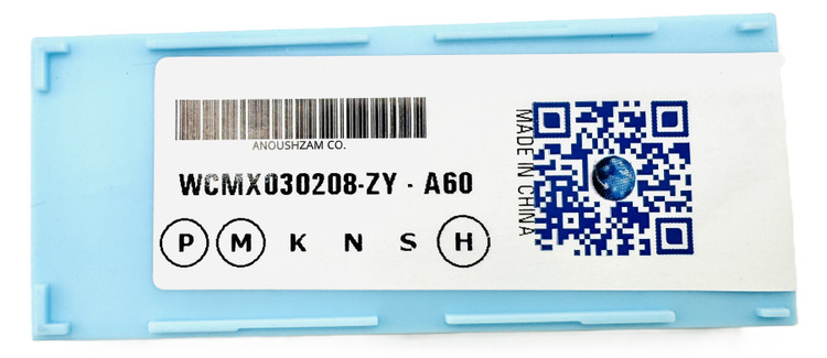 اینسرت تراشکاری برند AZ مدل WCMX030208-ZY A60