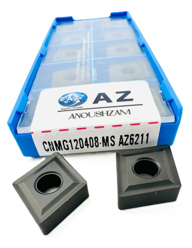 اینسرت تراشکاری برند AZ مدل CNMG120408-MS AZ6211