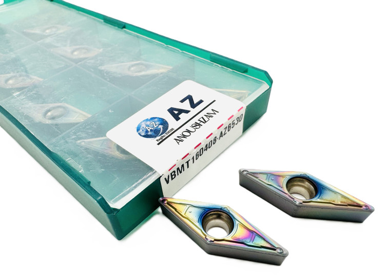 اینسرت تراشکاری برند AZ مدل (Turning Insert) VBMT160408-AZ6530