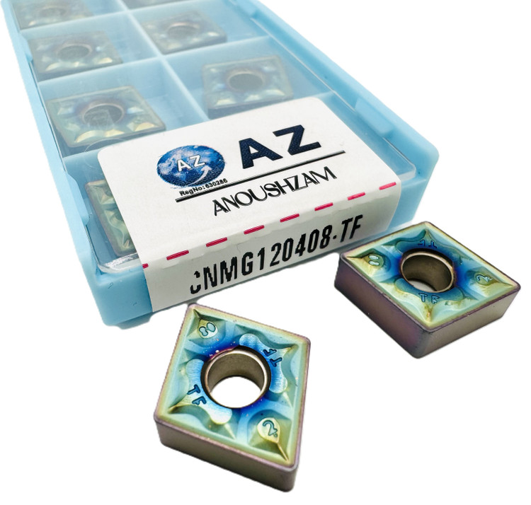 اینسرت تراشکاری برند AZ مدل CNMG120408-TF AZ6530