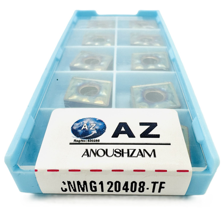 اینسرت تراشکاری برند AZ مدل CNMG120408-TF AZ6530