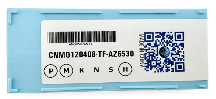 اینسرت تراشکاری برند AZ مدل CNMG120408-TF AZ6530