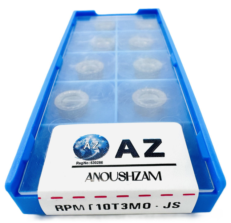 اینسرت تراشکاری برند AZ مدل RPMT10T3MO-JS AZ6130