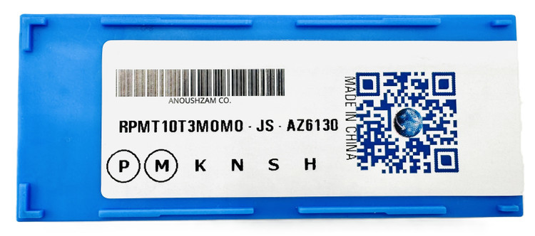 اینسرت تراشکاری برند AZ مدل RPMT10T3MO-JS AZ6130