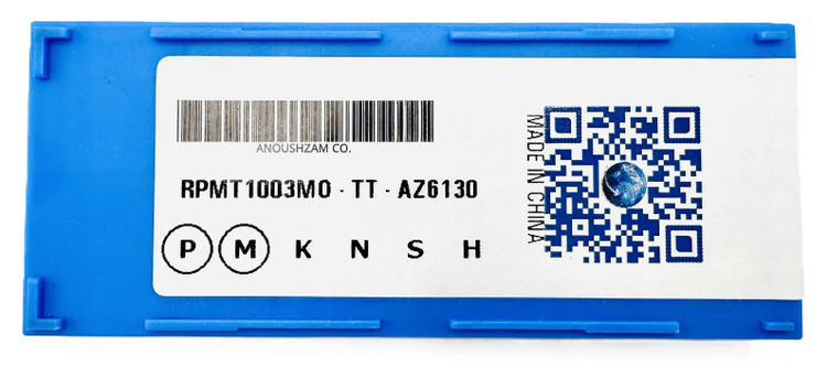 اینسرت تراشکاری برند AZ مدل RPMT1003MO-TT AZ6130