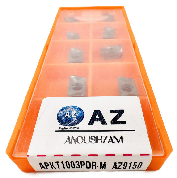 اینسرت تراشکاری برند AZ مدل APKT1003PDR-M AZ9150