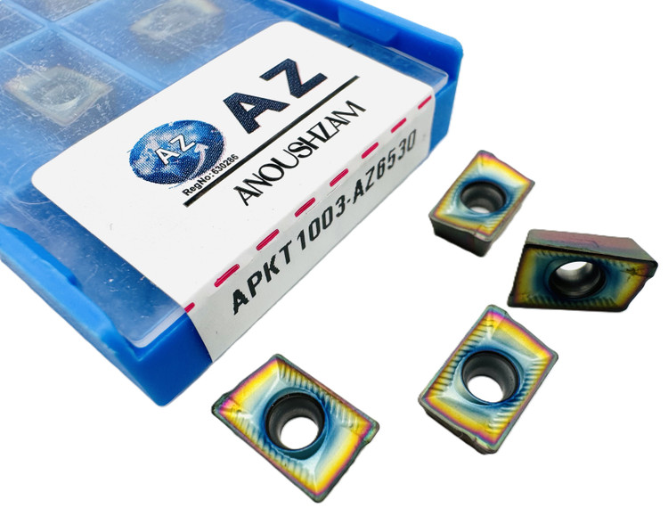اینسرت تراشکاری برند AZ مدل APKT1003 AZ6530