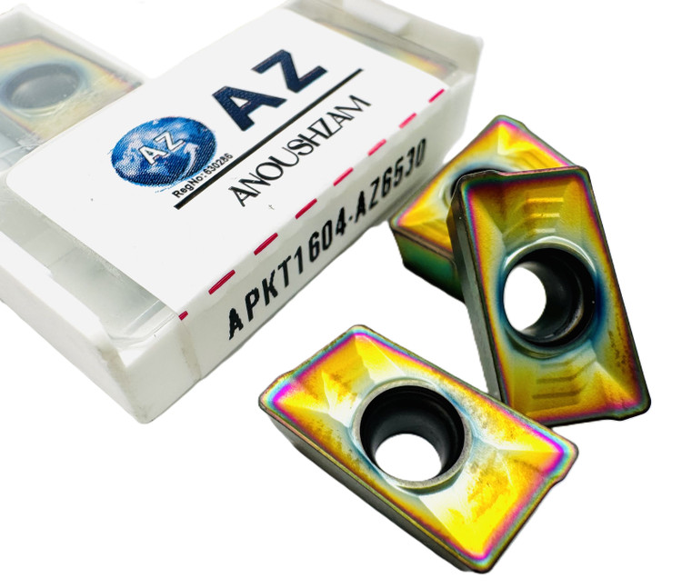 اینسرت تراشکاری برند AZ مدل APKT1604 AZ6530
