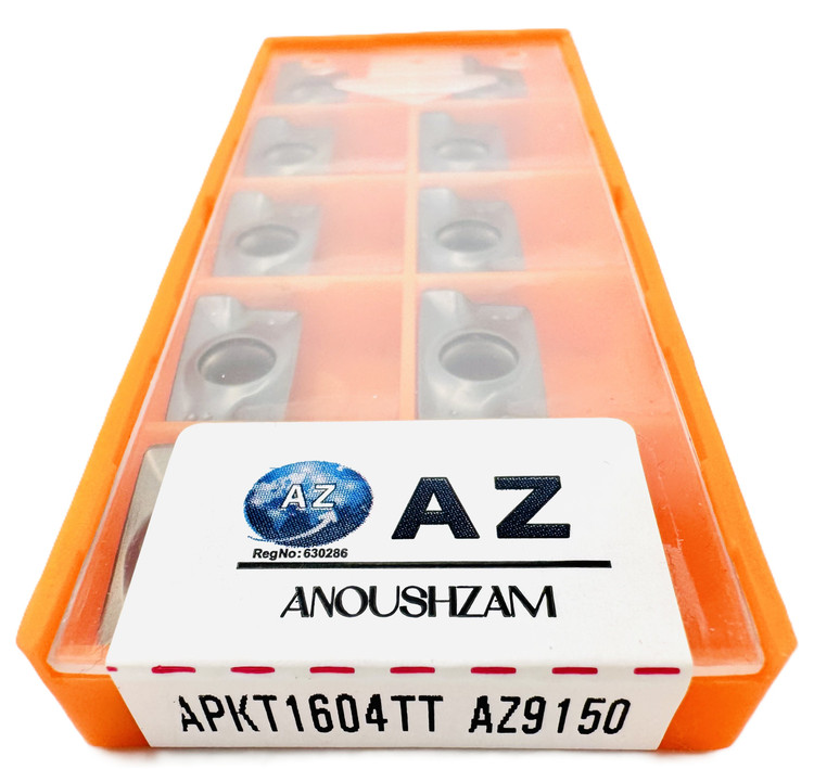 اینسرت تراشکاری برند AZ مدل APMT1604TT-AZ9150