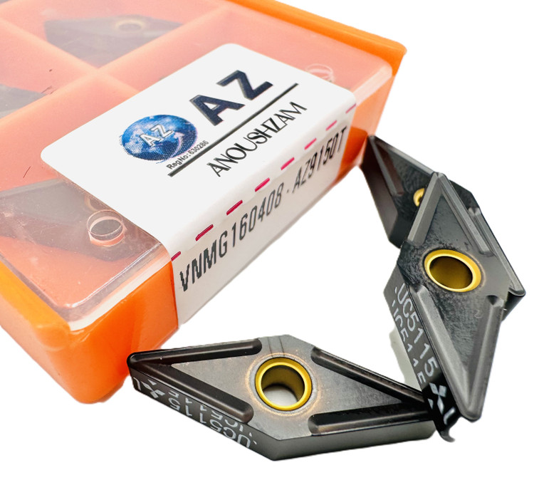 اینسرت تراشکاری برند AZ مدل VNMG160408 AZ9150T