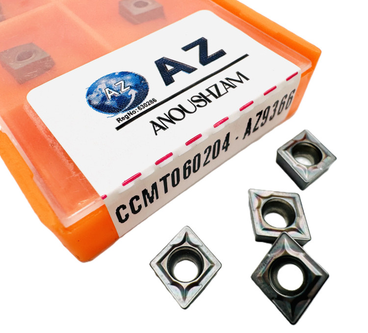 اینسرت تراشکاری برند AZ مدل CCMT060204 AZ9366