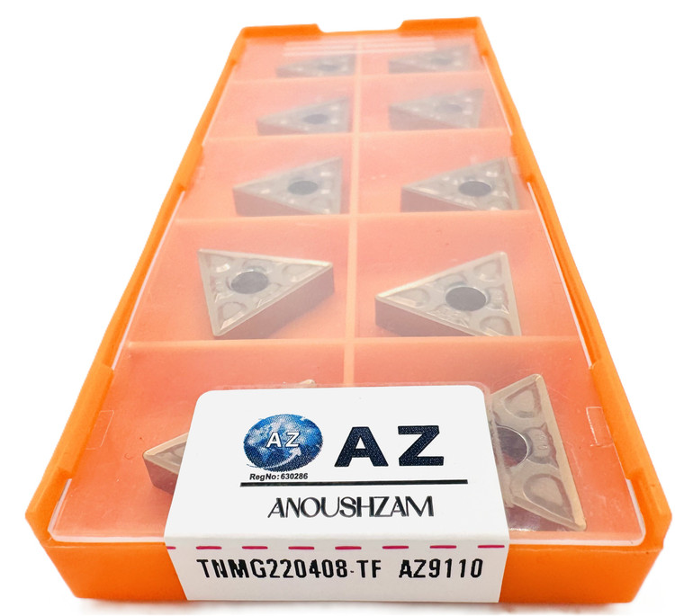 اینسرت تراشکاری برند AZ مدل TNMG220408-TF AZ9110