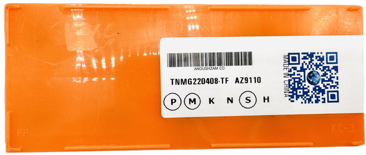 اینسرت تراشکاری برند AZ مدل TNMG220408-TF AZ9110