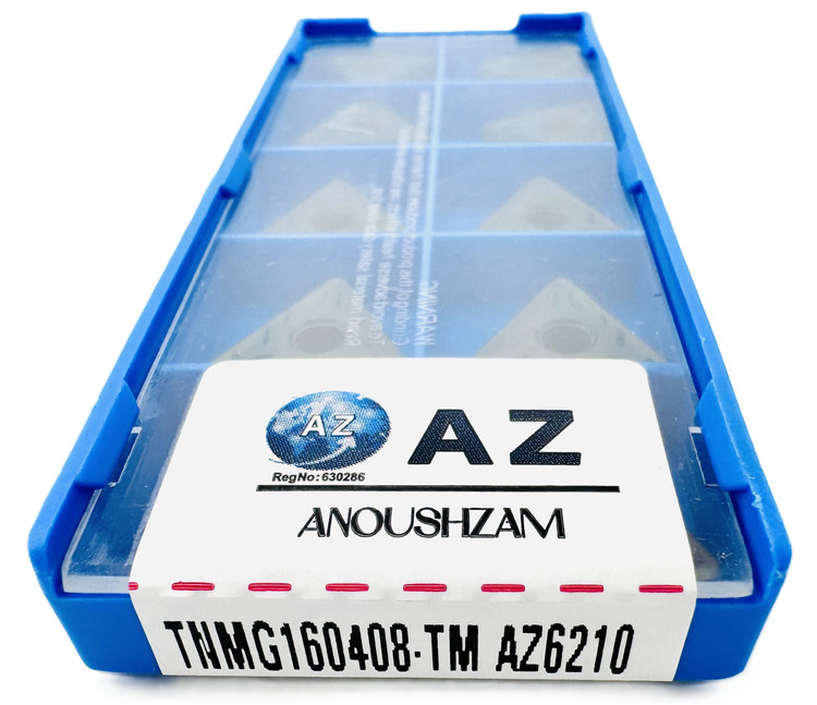 اینسرت تراشکاری برند AZ مدل TNMG160408-TM AZ6210