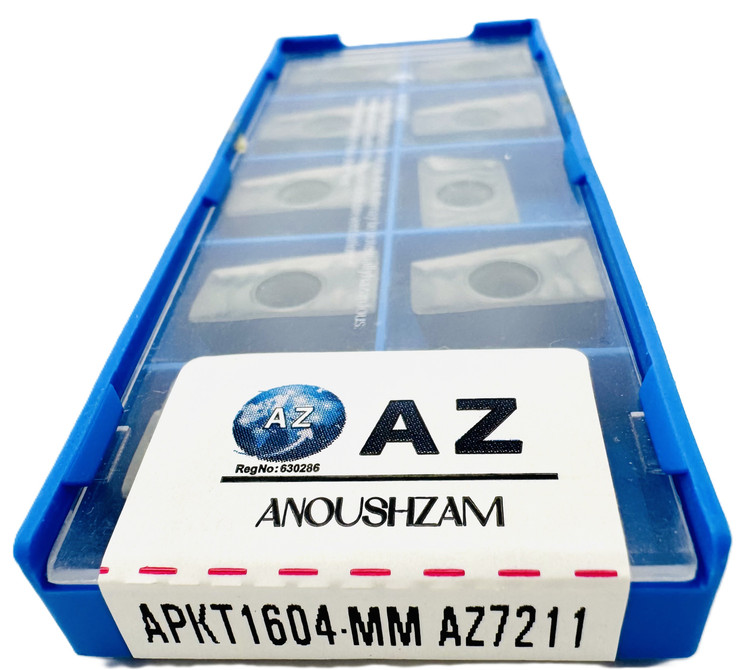 اینسرت تراشکاری برند AZ مدل APKT1604-MM AZ7211