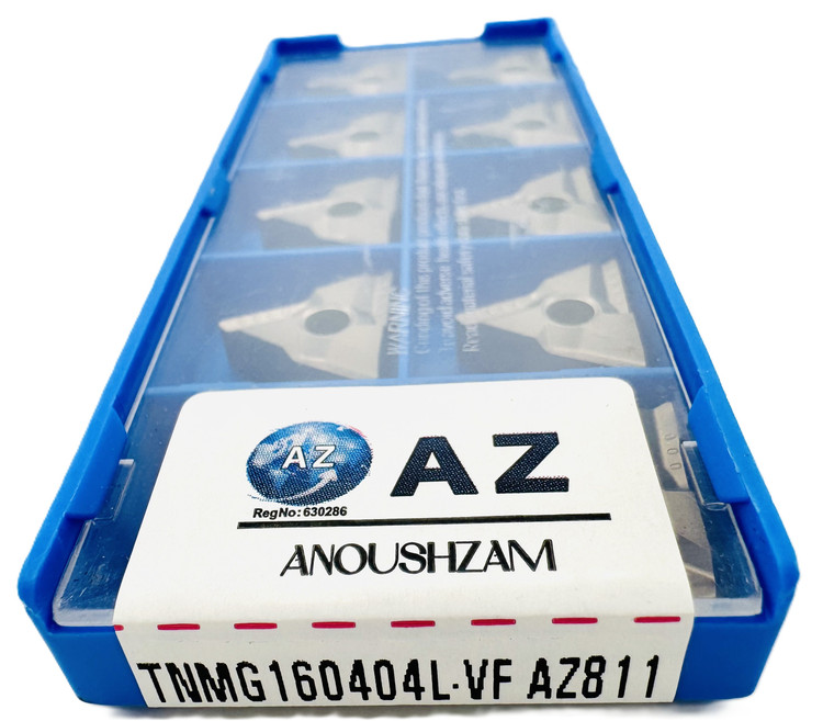 اینسرت تراشکاری برند AZ مدل TNMG160404L-VF AZ811