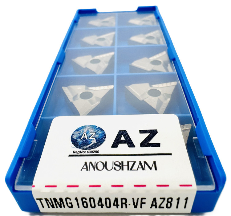 اینسرت تراشکاری برند AZ مدل TNMG160404R-VF AZ811