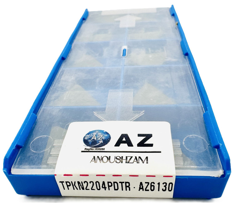 اینسرت تراشکاری برند AZ مدل TPKN2204PDTR AZ6130