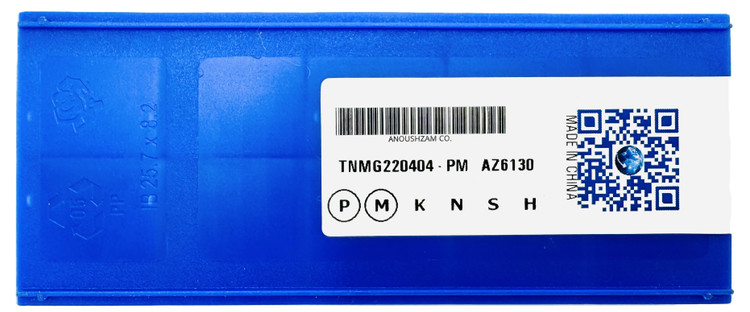 اینسرت تراشکاری برند AZ مدل TNMG220404-PM AZ6130