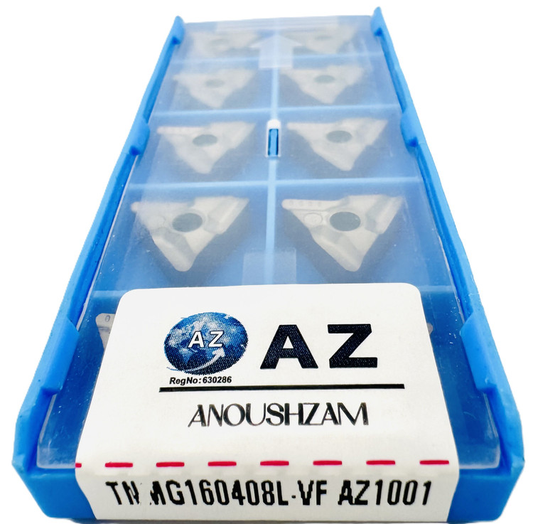 اینسرت تراشکاری برند AZ مدل TNMG160408L-VF AZ1001