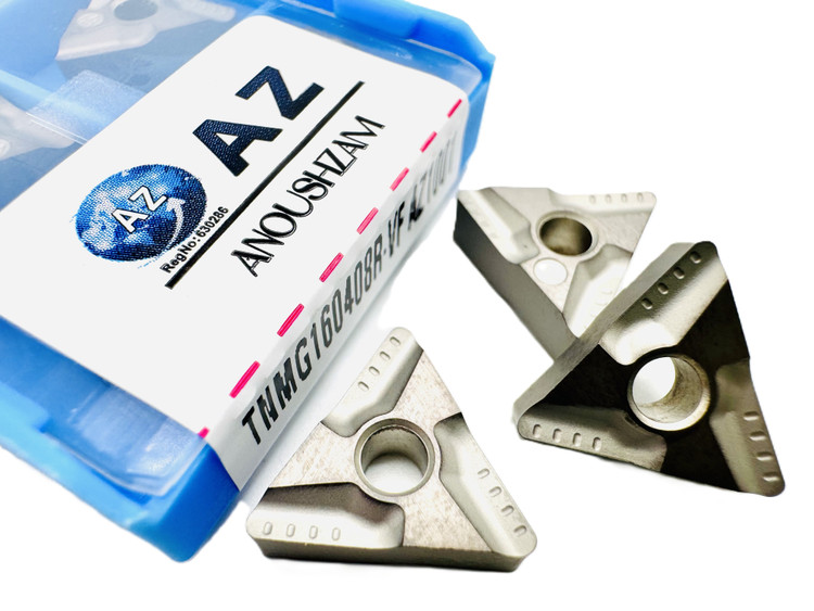 اینسرت تراشکاری برند AZ مدل TNMG160408R-VF AZ1001