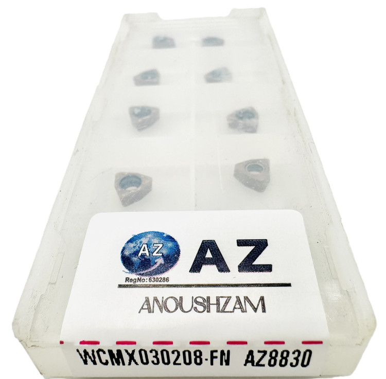 اینسرت تراشکاری یو دریل برند AZ مدل WCMX030208-FN-AZ8830