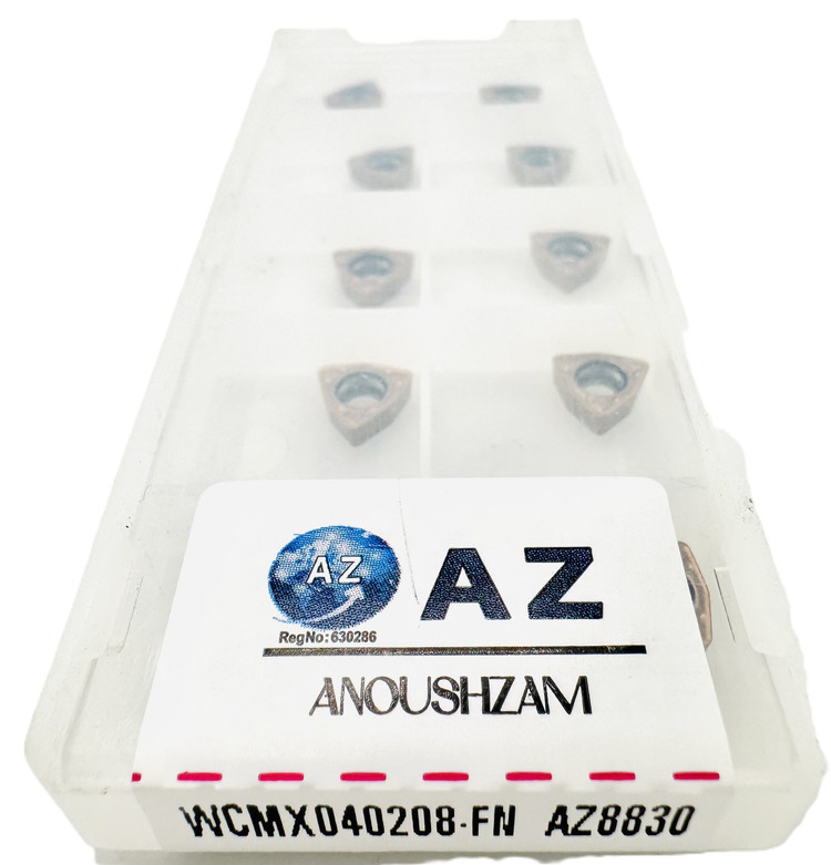 اینسرت تراشکاری برند AZ مدل WCMX040208-FN-AZ8830
