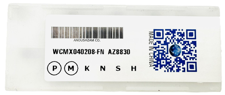 اینسرت تراشکاری برند AZ مدل WCMX040208-FN-AZ8830