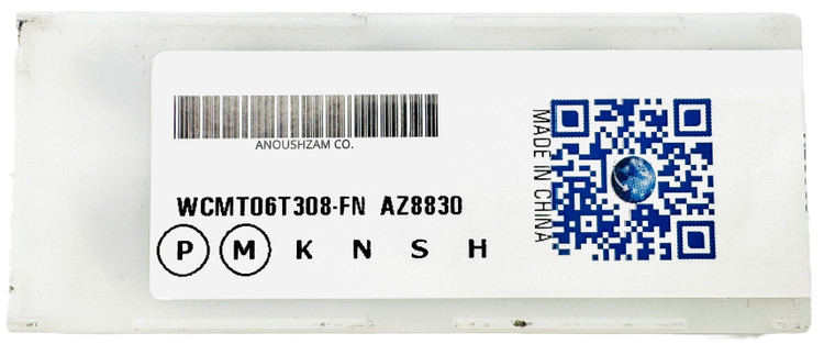 اینسرت تراشکاری (Turning Insert) WCMT06T308-FN